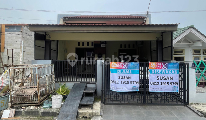 Disewakan Rumah 1.5 Lantai di Taman Harapan Baru, Siap Huni