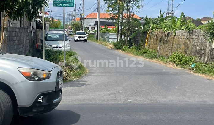Dijual Tanah Kosong Sudah Tembok Keliling Lokasi Tukad Badung Renon Denpasar Selatan