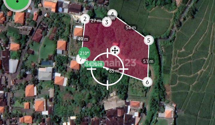 Dijual sebidang tanah kosong zona kuning lokasi luk luk sempidi badung cocok untuk perumahan/gudang akses 6 meter 11