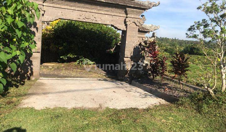 Dijual rumah style bali dikelilingi sawah dan view gunung, lokasi antosari tabanan dekat tol Gilimanuk - Mengwi 13