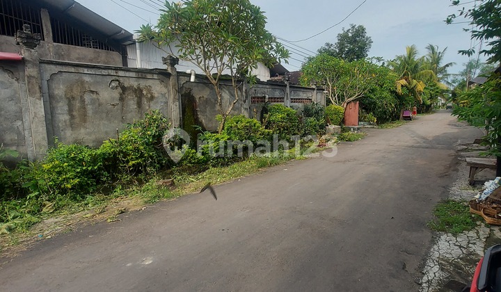 Dijual tanah ada bangunan gudang lokasi denpasar timur jalan sekar jepun akses 6 meter 3