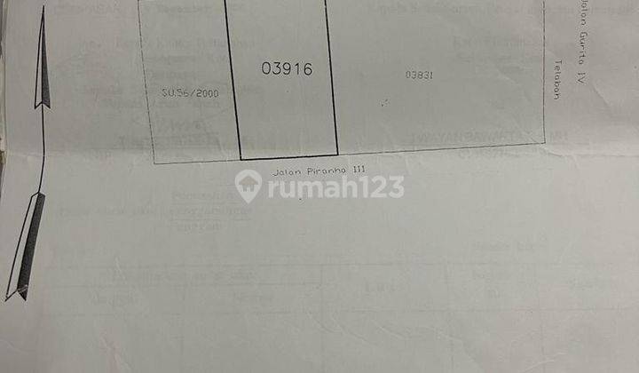 Dijual sebidang tanah kosong lokasi sesetan lingkungan perumahan akses jalan 5 meter  7