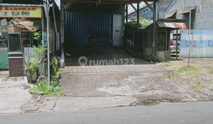 Dijual sebidang tanah ada bangunan lokasi jalan utama Ken Arok ayani utara denpasar utara 1