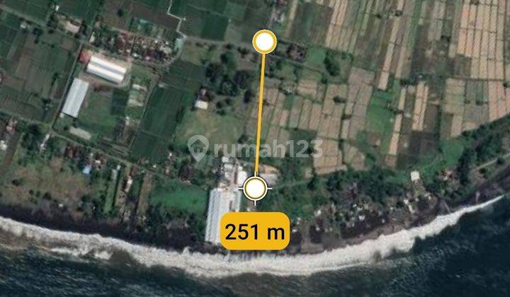 Dijual sebidang tanah dekat pantai lokasi klungkung view gunung dan sawah akses papasan mobil 9