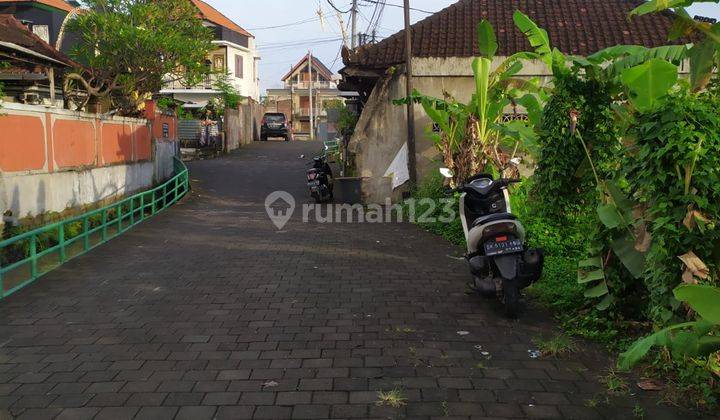 Dikontrakan/disewakan sebidang tanah sawah cocok untuk perumahan lokasi denpasar timur Zona Kuning akses jalan paving 5 meter 1