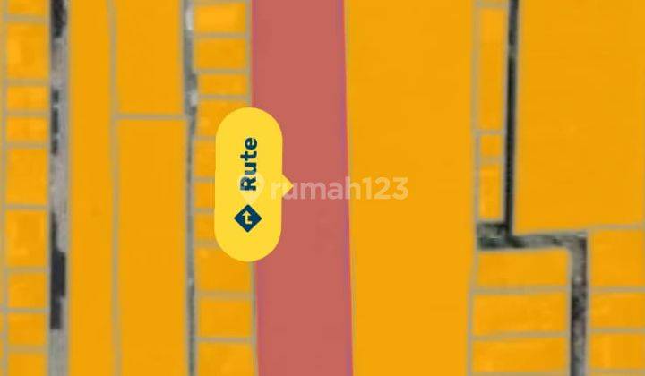 Dikontrakan/disewakan sebidang tanah sawah cocok untuk perumahan lokasi denpasar timur Zona Kuning akses jalan paving 5 meter 7