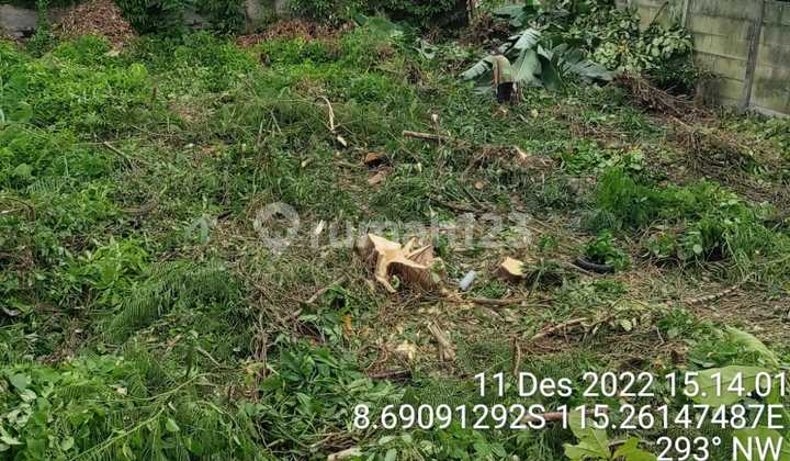 Disewakan/Dikontrakan sebidang tanah lokasi sanur jalan bumi ayu dekat ke pantai lingkungan villa 3