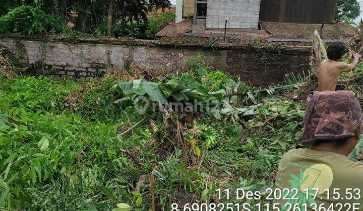 Disewakan/Dikontrakan sebidang tanah lokasi sanur jalan bumi ayu dekat ke pantai lingkungan villa 8