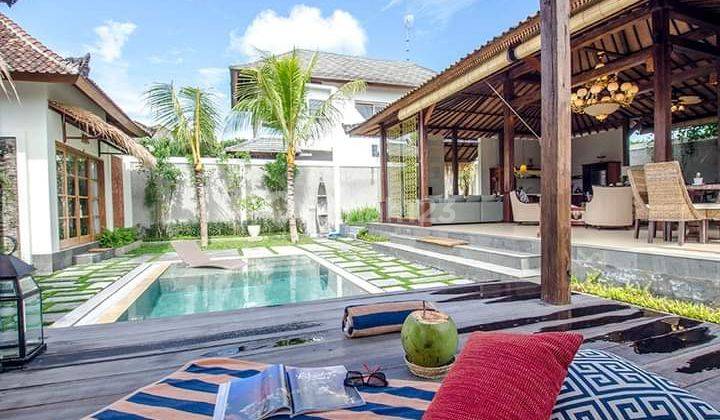 Unique villa for sale, 1st floor, Canggu bone wood 1