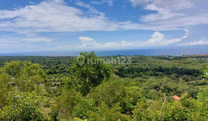 Dijual tanah view laut pecatu kuta selatan 1