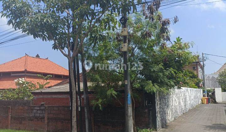 Dijual tanah bonus bangunan jalan utama babakan canggu 1