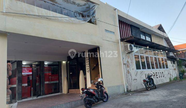 Ruko 2 lantai posisi Hook lokasi jalan utama tukad musi renon