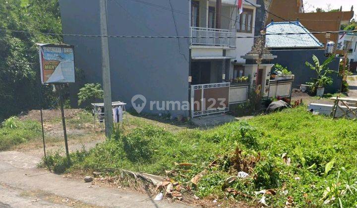 Dijual Sebidang Tanah Kosong Posisi Hook Pinggir Jalan Utama Sading  2