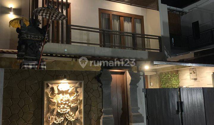 Dijual Rumah lantai 2 semi villa di Sesetan  2