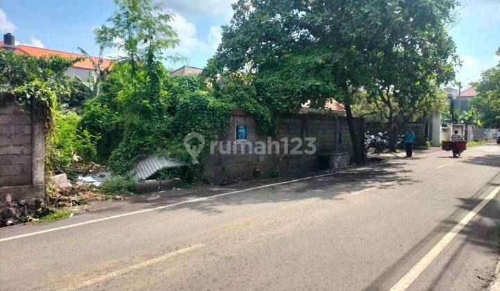 Land for sale in Renon, South Denpasar. Location on Jalan Tukad Badung, Renon Denpasar 1