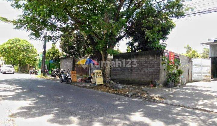 Dijual Sebidang Tanah Sudah Tembok Keliling Lokasi Jalan Utama Tukad Badung Utara Renon  1