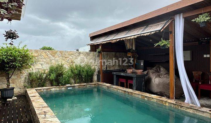 For Sale Villa Wooden Style Lokasi Kedampang Kerobokan Kuta Utara Badung Bali 2