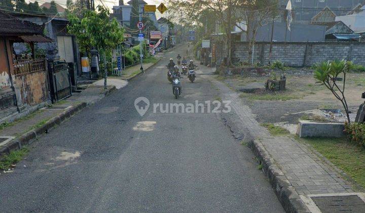 Disewakan Sebidang Tanah Kosong Lokasi Jalan Utama Astasura Denpasar Utara 1