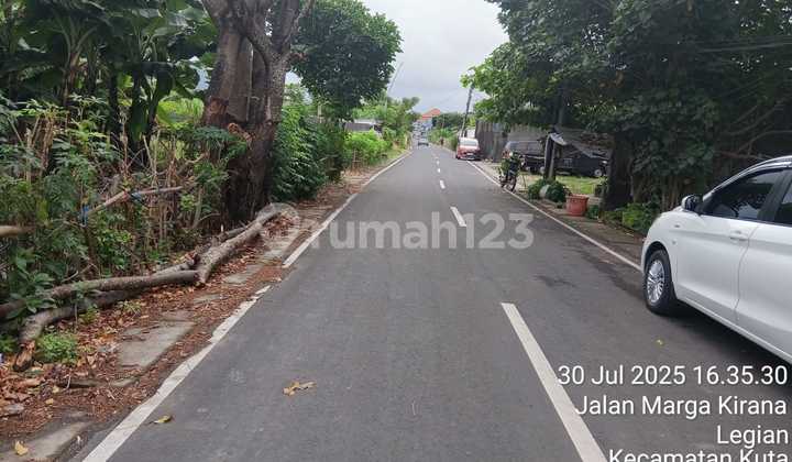 Di Jual Tanah Lokasi Jalan Marga Kirana Di Belakang Transtodio Lc Nakula Kuta Bali