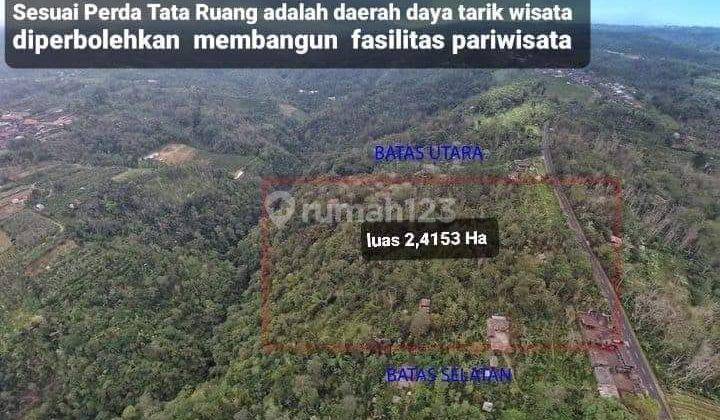 Tanah Kebun pinggir jalan catur kintamani Bangli perbatasan Badung 2