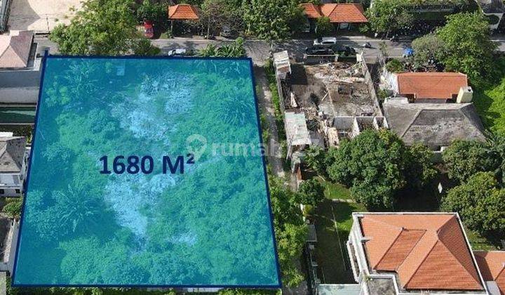 Disewakan Tanah Lokasi Jalan Tukad Badung Renon Posisi Hook  1