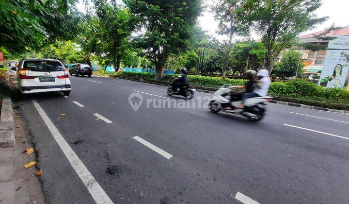 Commercial Land for Sale, Main Road Location Puputan Renon, Opposite Bank BPD Bali Renon, West of Renon Field 2