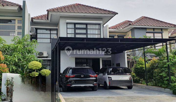 Rumah 2 Lantai Siap Huni Di Dalam Cluster Di Legenda Wisata  1