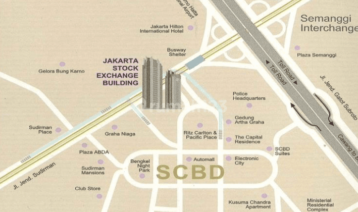 Disewakan Office Space di Indonesia Stock Exchange