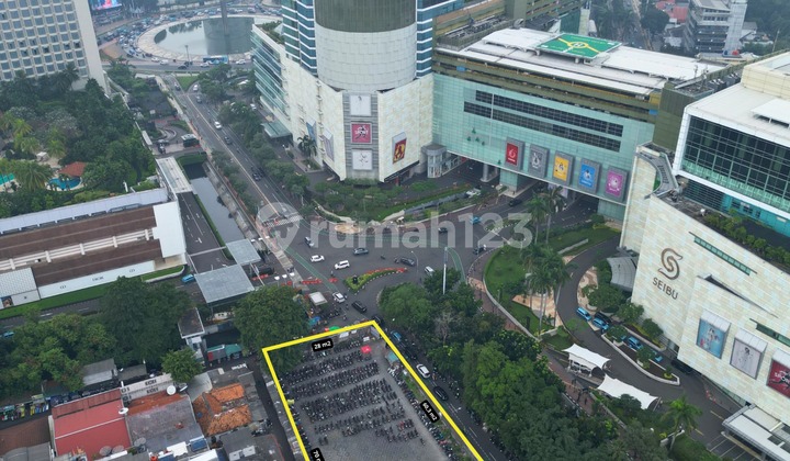 Dijual Tanah Komersial di Bundaran HI Thamrin