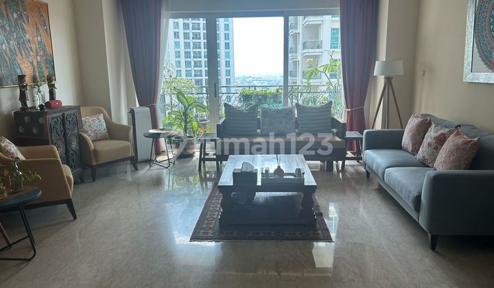 For Rent Pakubuwono Residence Apartment 3+1 BR