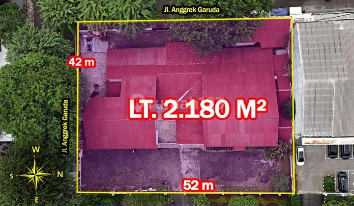 Dijual Gedung Komersial 2 Lantai di Slipi 2
