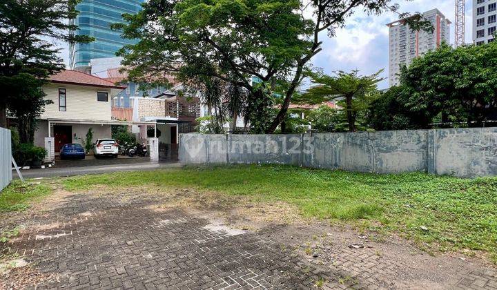 tampak depan tanah dicilandak admiralty residence di