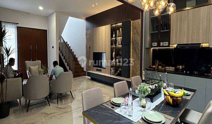 Rumah baru dipancoran dalam townhouas, kualitas bangunan oke 2