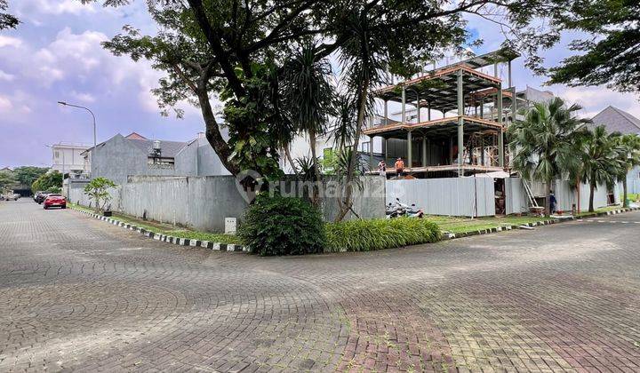 tampak depan tanah dicilandak admiralty residence di