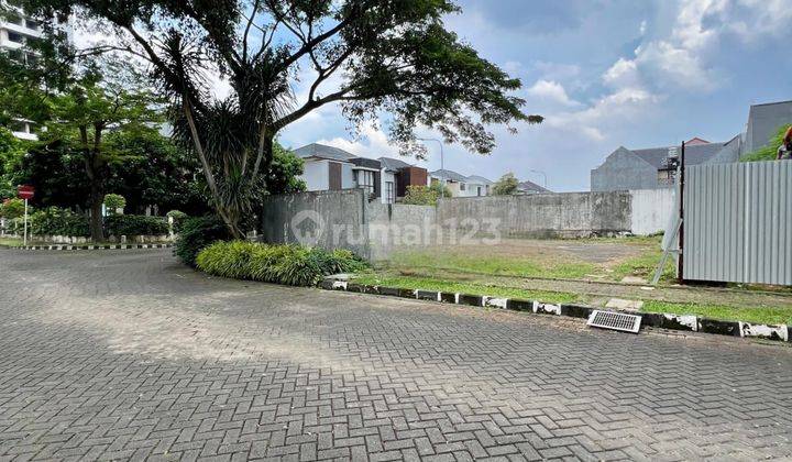 tampak depan tanah dicilandak admiralty residence di