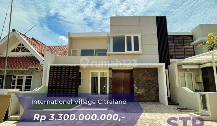 Rumah Minimalis Citraland Cluster International Village 1