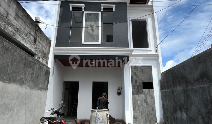 Rumah 2 Lantai Siap Huni Termurah Dekat ke Stasiun Pondok Rajeg Cibinong Bogor