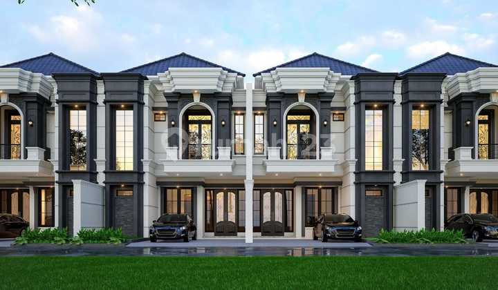 Rumah Mewah 2 Lantai Bergaya American Clasiic Eropa Di Sukmajaya Depok 2