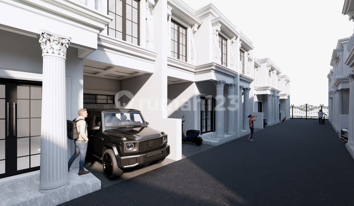 Rumah Cantik 2 Lantai Termurah Dekat ke Stasiun Pondok Rajeg Cibinong