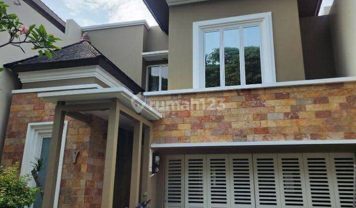 Rumah Mewah Model Villa Bali Di Pejaten Barat 1