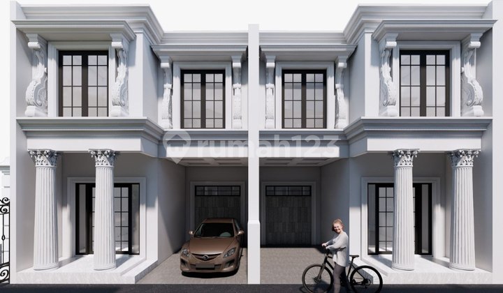 Rumah Classic 2 Lantai Termurah Dekat ke Pondok Rajeg Cibinong Bogor
