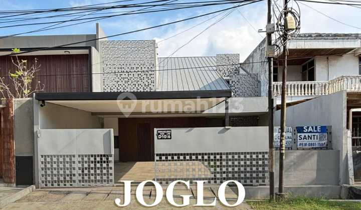 Rumah 2 Lantai Semi Furnished Lokasi di Joglo Jakarta Barat