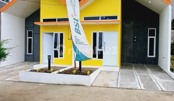 Rumah Cantik 1 Lantai Siap Huni Dekat ke Tol Desari