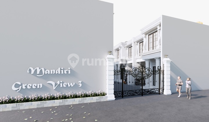 Rumah 2 Lantai Termurah Dekat ke Stasiun Pondok Rajeg 2