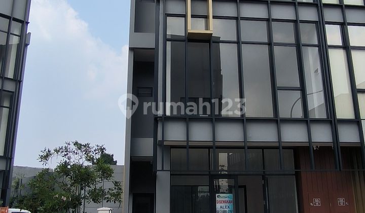 Termurah disewakan ruko Hoek TabeSpot Tabebuya Bsd city Tangerang