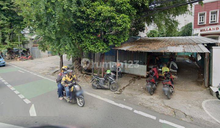 Tanah Luas 422m2 Hadap Jalan Raya di Tanah Abang Jakarta Pusat 2