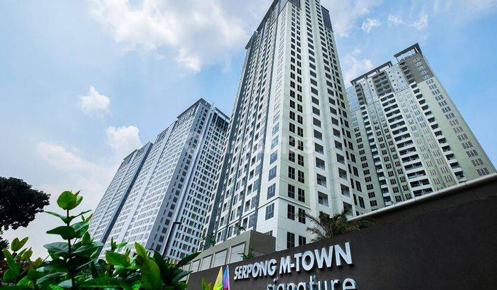 Apartemen Midtown M Town Serpong 55m2 2br Low Floor Tangerang 1