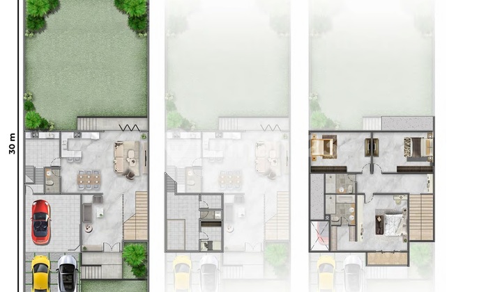 Rumah brand new 12x30 360m cluster premium Simprug PIK 2 pantai indah kapuk 2