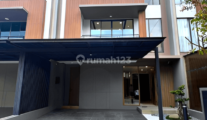 tampak depan brandnew rumah 8x15 4+1kt full