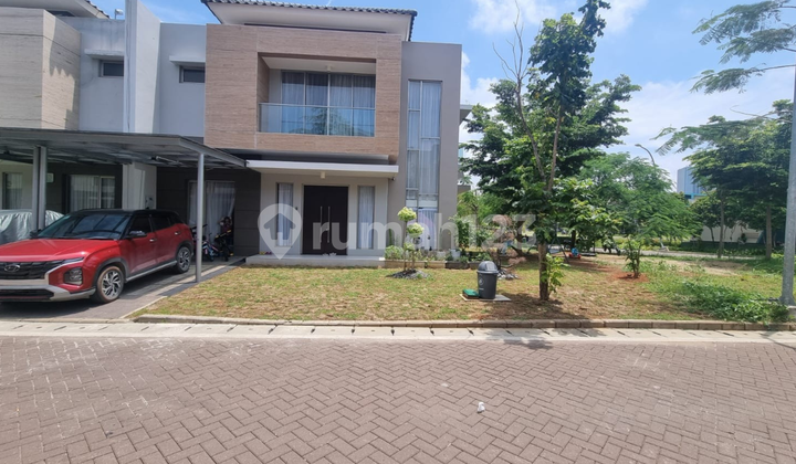 Rumah Hoek Brand New Golf Island Pik 15X15 3+1Kt Full Furnished Ada Taman